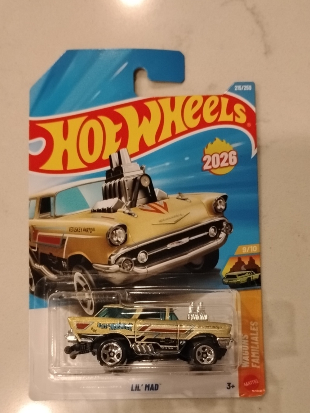Mattel Hot Wheels Lil' Mad Die-Cast Car - Gold and Black